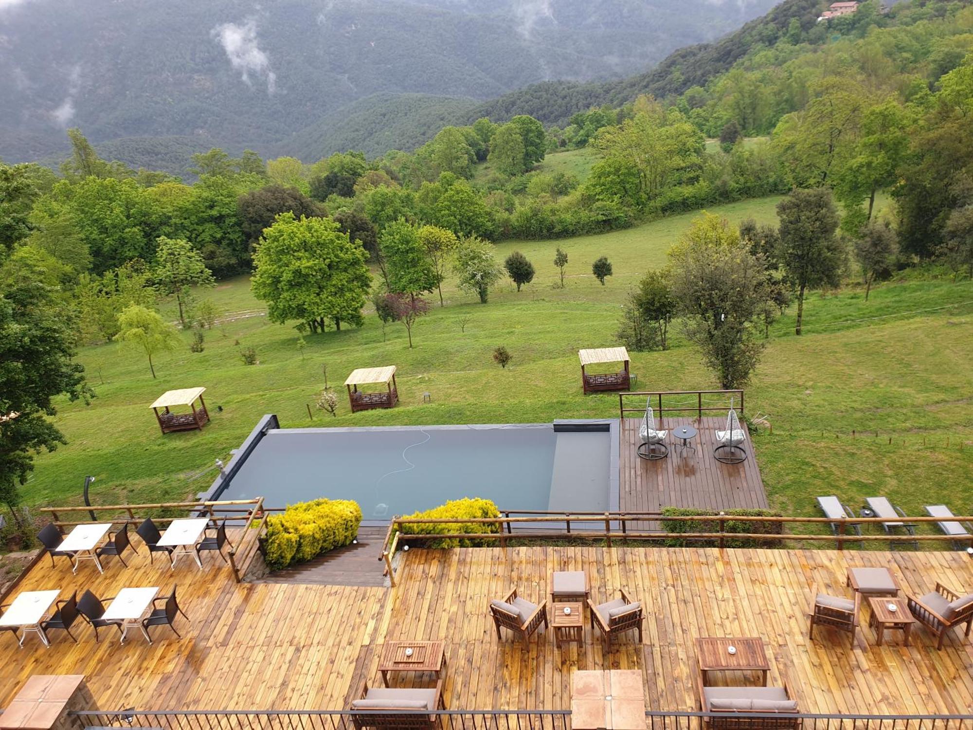 Hotel Rural & Spa Mas Prat La Vall de Bianya Zewnętrze zdjęcie