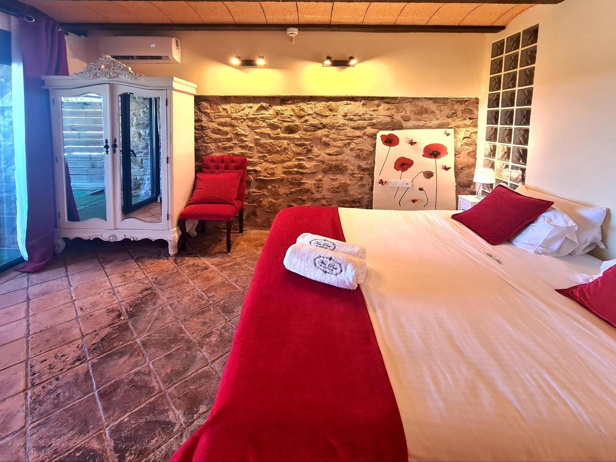 Hotel Rural & Spa Mas Prat La Vall de Bianya Pokój zdjęcie